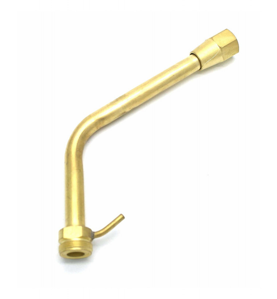 Tija arzator cu carlig 180 mm Brass