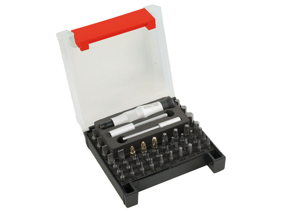 Trusa 48 piese MOB bituri de precizie MICROBIT48 - 1/4"