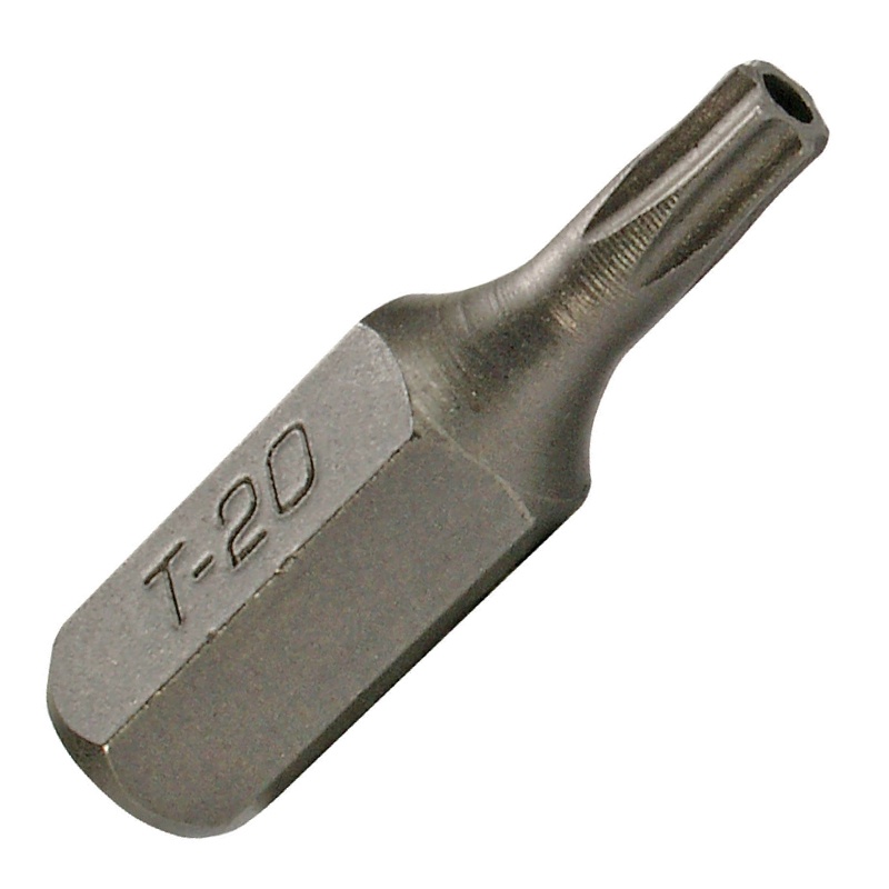 Varf torx cu gaura TT20, 5/16", 30 mm