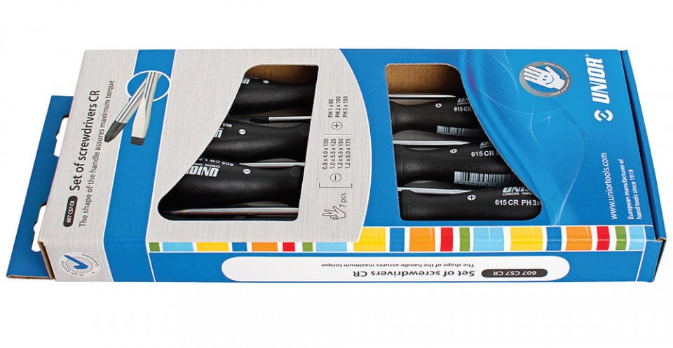 607CS7CR Set surubelnite combinate, Set surubelnite combinate, maner polipropilena, cromate / 7 piese - 617026