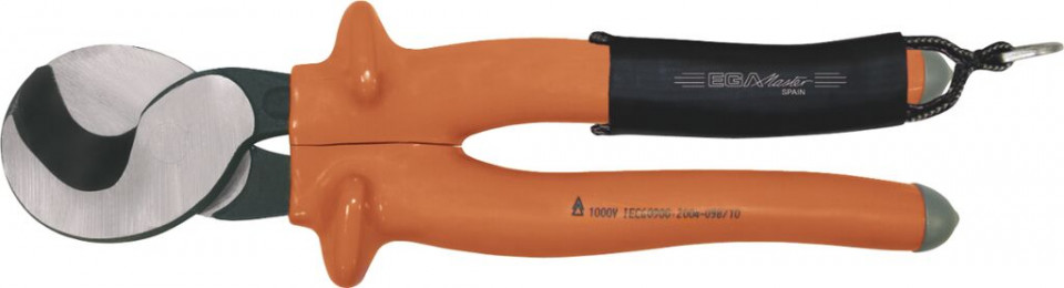 AD730087 Cleste cabluri izolat la 1000 V cu inel pentru carabiniera, L - 250 mm - AD730087