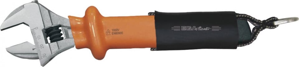 AD765517 Cheie reglabila TITACROM izolata la 1000 V cu inel pentru carabiniera, L - 200 mm - AD765517