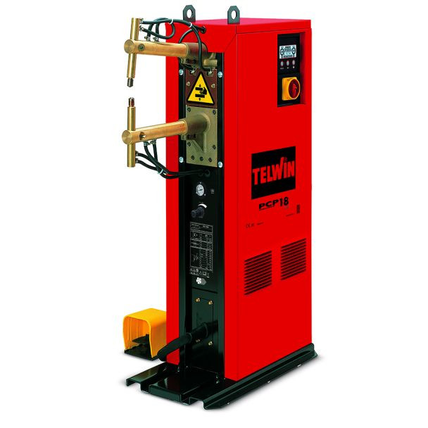 Aparat sudura in puncte Telwin PCP18LCD_500MM, 9700 A, 3+3 mm, actionare pneumatica, brate 500 mm