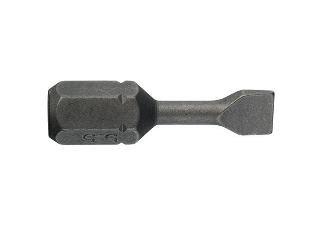 Bit TORSION 1/4" DIN/ISO 1173 Forma C 6,3 - profil lat, DIM 0,6x4,5, L 25 mm