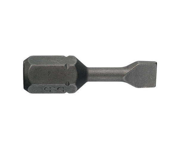 Bit TORSION 1/4" DIN/ISO 1173 Forma C 6,3 - profil lat, DIM 0,8 x 5,5, L 25