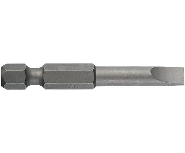 Bit TORSION 1/4" DIN/ISO 1173 Forma E 6,3 - profil lat, DIM 0,5 x 3,0, L 50