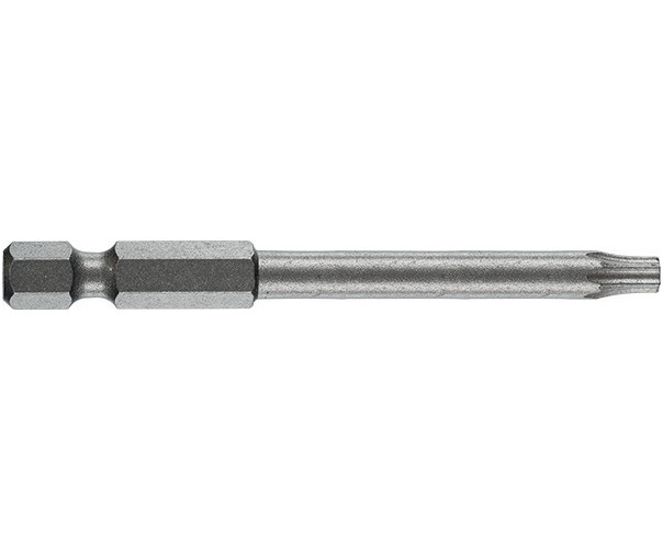 Bit TORSION 1/4" DIN/ISO 1173 Forma E 6,3 - profil TORX,DIM TX 10, L 150