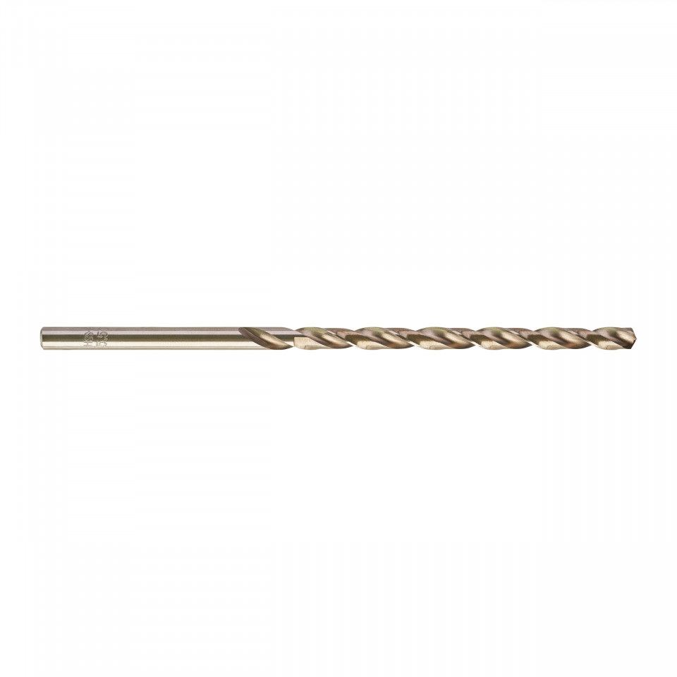 Burghie lungi MILWAUKEE HSS Ground pentru metal - DIN 340 Ø 5.5x91x139 mm - set 10 buc