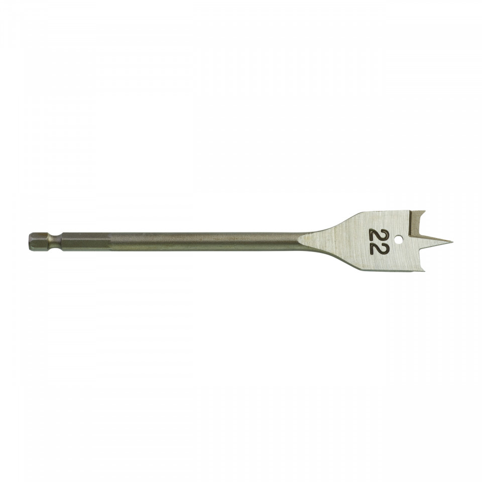 Burghie plate Milwaukee (Tijă prindere: ¼″ Hex, Ø (mm): 22, Lungime totală (mm): 152)
