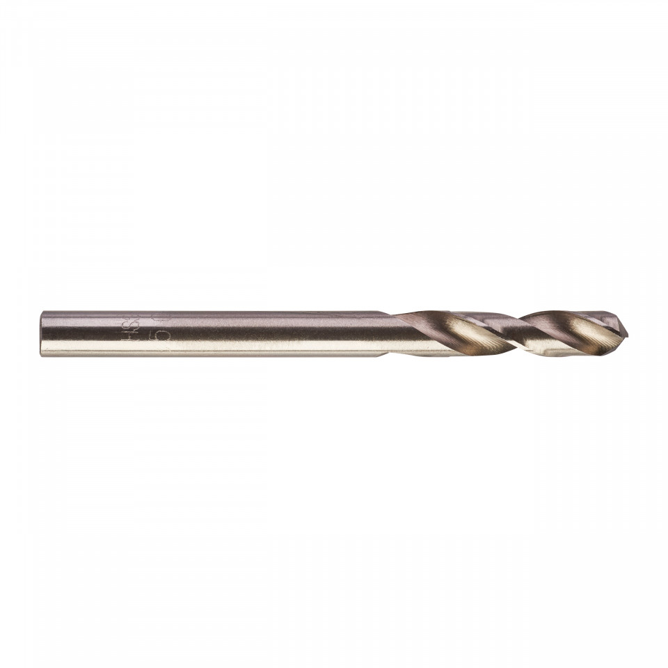 Burghie scurte MILWAUKEE HSS Ground pentru metal - DIN 1897 Ø 5x26x62 mm - set 10 buc