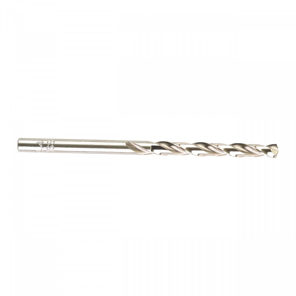 Burghiu metal MILWAUKEE THUNDERWEB - DIN 338 Ø 4.4x47x80 mm - set 10 buc