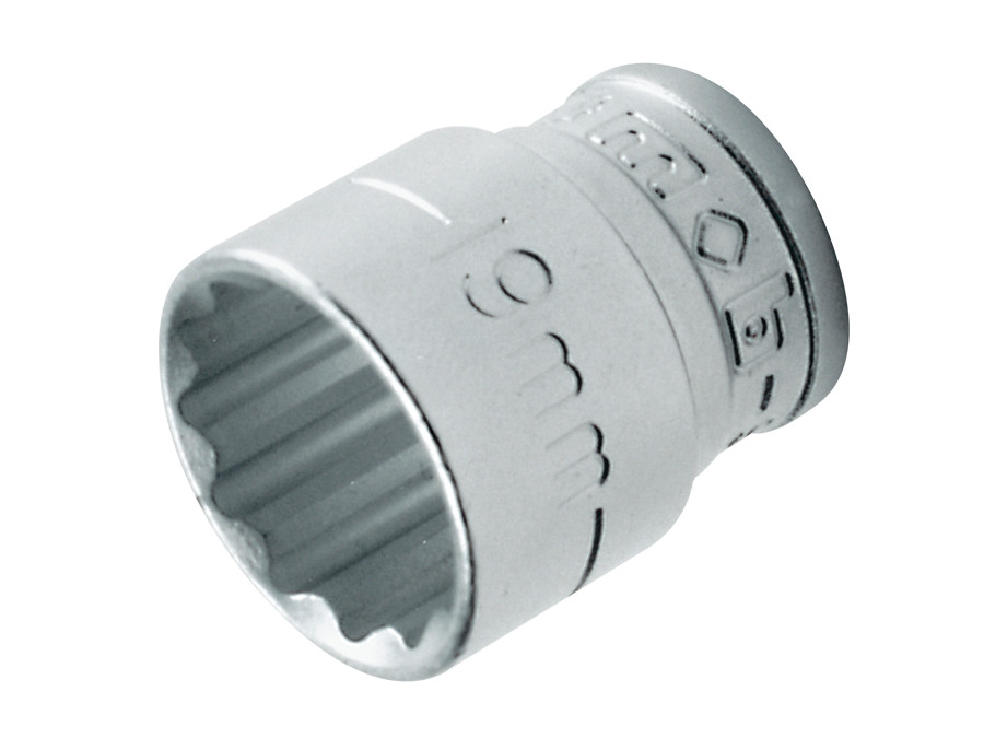 Cap cheie tubulara cu dublu hexagon MOB 3/8” - DH - 11,9 mm
