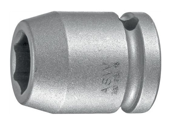 Cap cheie tubulara de impact ASW 1/2", 19R L38mm
