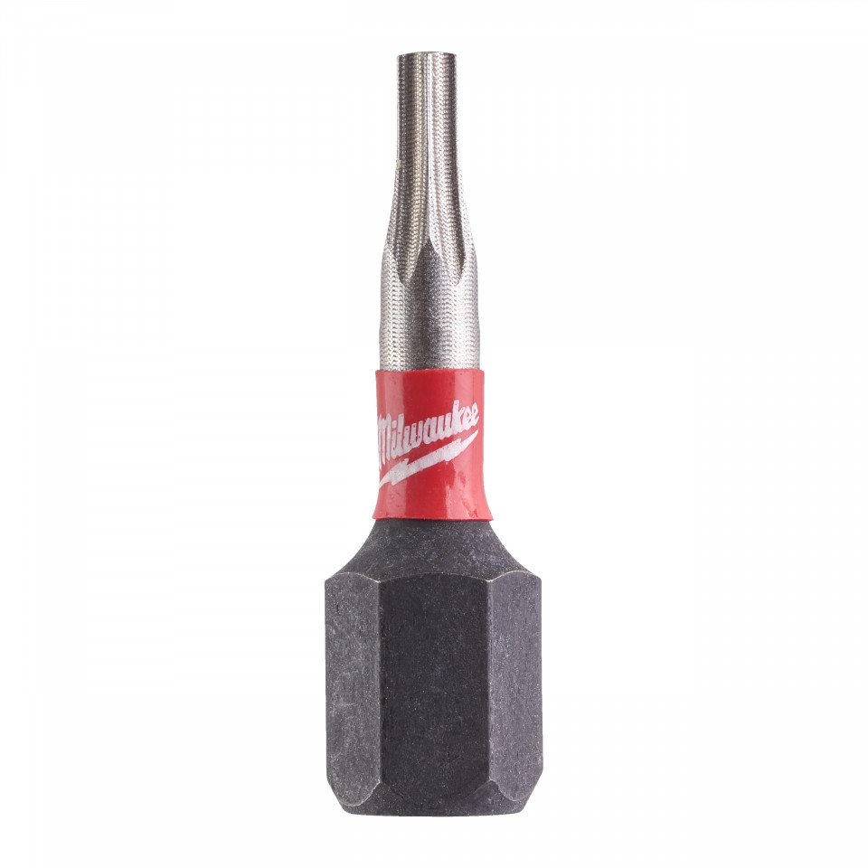 Cap surubelnita Torx (TX) Milwaukee SHOCKWAVE - TX8 x 25 mm - 2 buc
