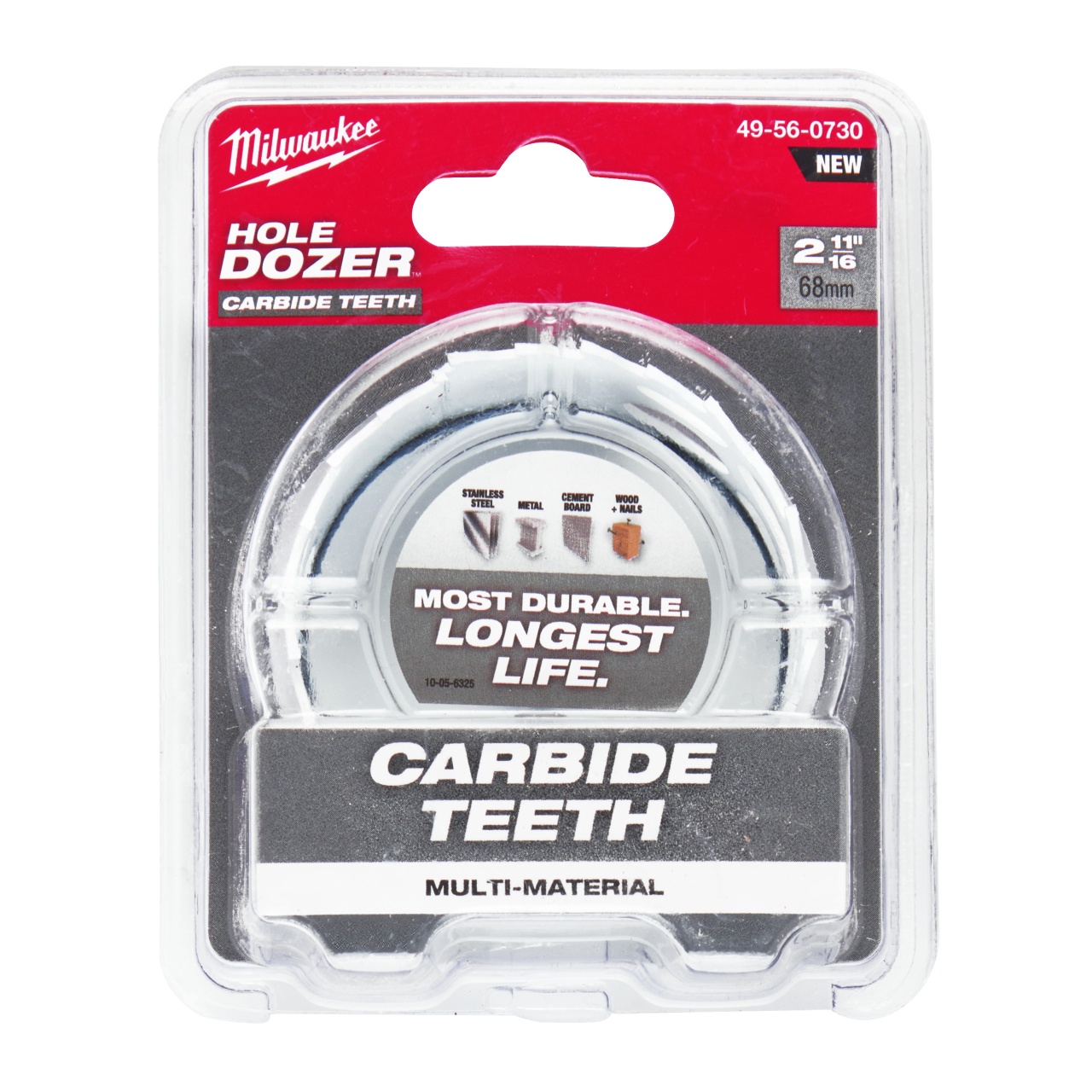 Carote HOLE DOZER™ cu dinți din carbură 68 mm