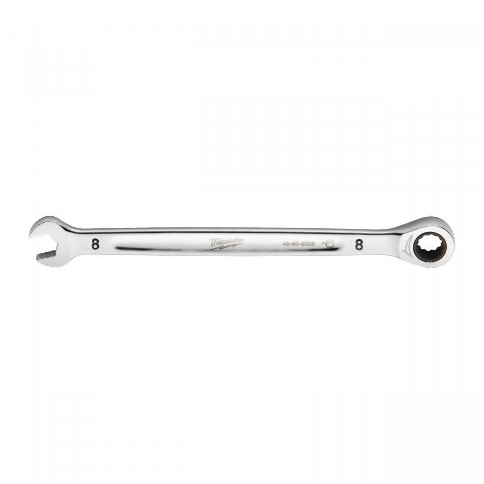 Cheie combinată cu clichet Milwaukee MAX BITE 8mm