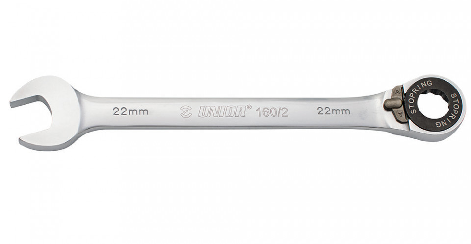 Cheie combinata cu clichet Unior 22 mm
