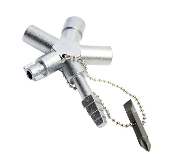 Cheie universala pentru panouri, DIM 65x65x17 mm 3-11 mm