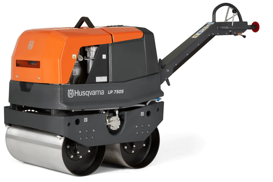 Cilindru compactor Husqvarna LP 7505Hatz man 750mm, 27 N, 981 kg