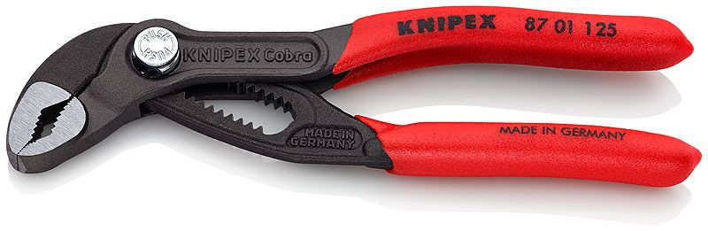 Cleste pentru tevi, KNIPEX Cobra, 1", 125 mm