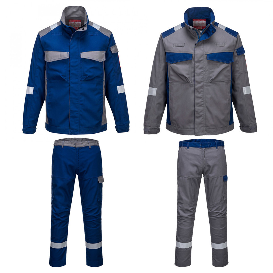 Costum haine de lucru ignifuge 340 gr, jacheta + pantalon talie