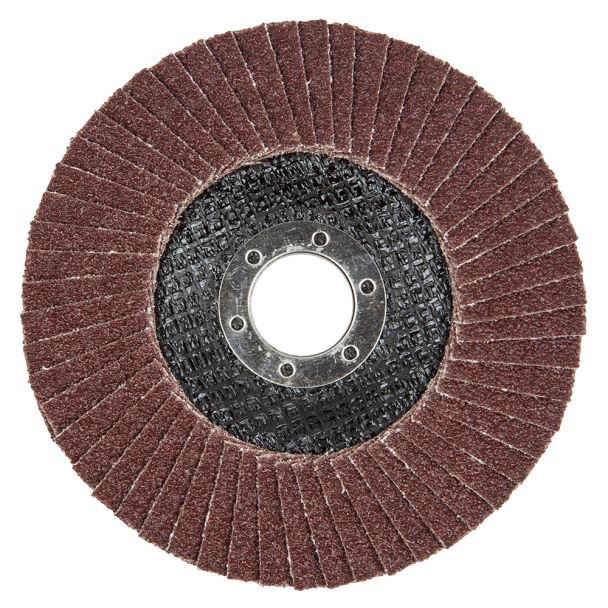 Disc lamelar Wolfcraft 8425000, granulatie 40, profil convex, corindon, 125X22.23 mm