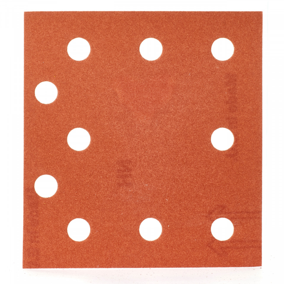 Foi abrazive pentru șlefuitoare cu vibrații 115 x 107 mm Milwaukee (Granulație: 240) - 10 bucati