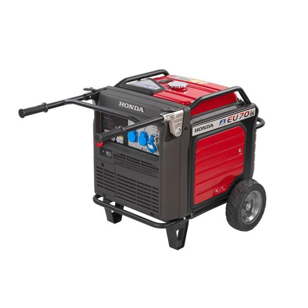 Generator de curent pe benzina Honda EU70IS1, portabil, monofazat, 7.0 kW, pornire electrica