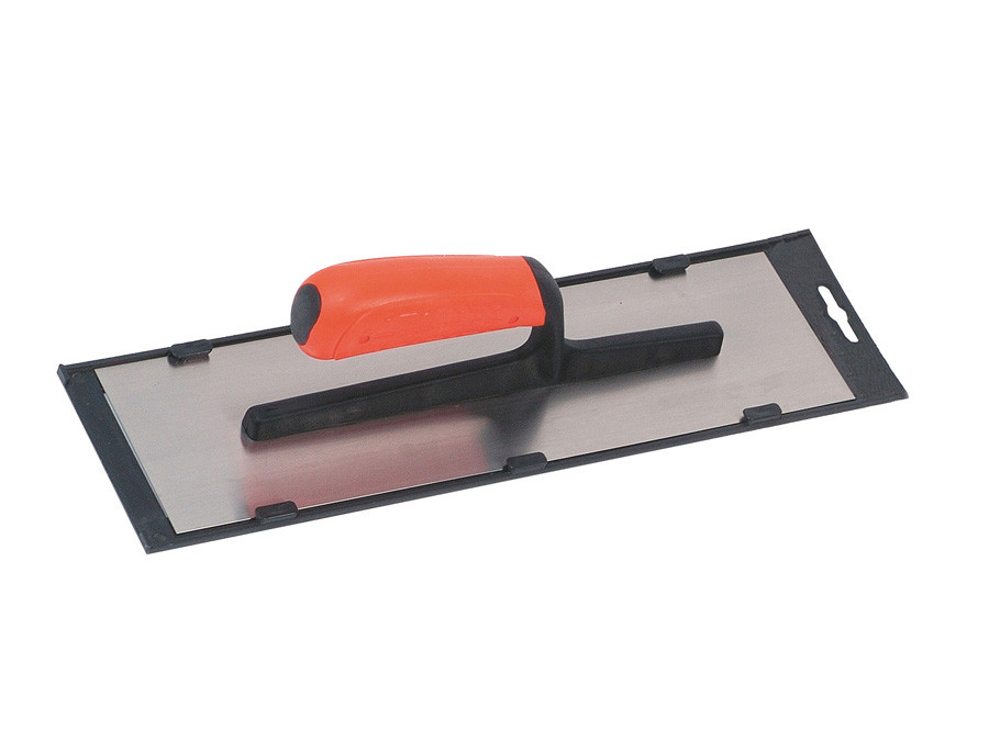 Gletiere INOX cu montura din fibra de sticla, maner bimaterial - 280×120