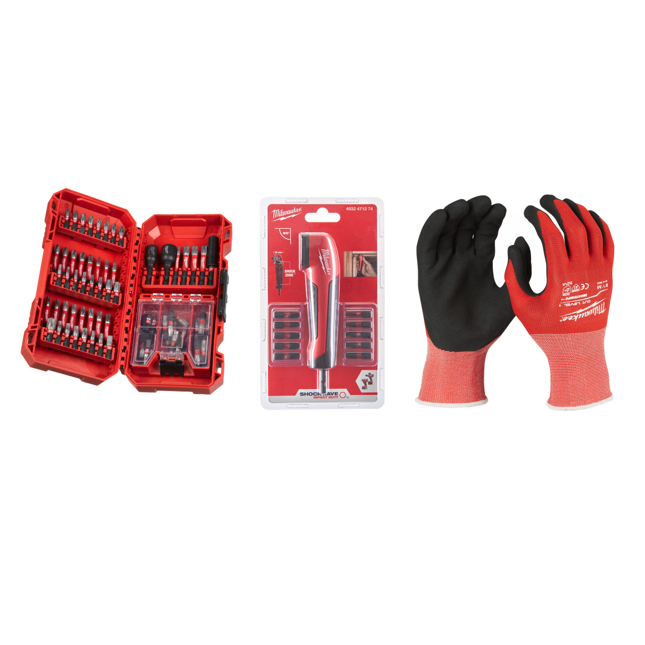 Kit 86 piese insurubare Milwaukee