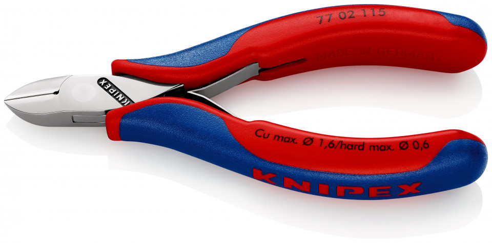 KNIPEX 77 02 115 Șfic pentru instalații electronice cu manşoane multicomponent 115 mm