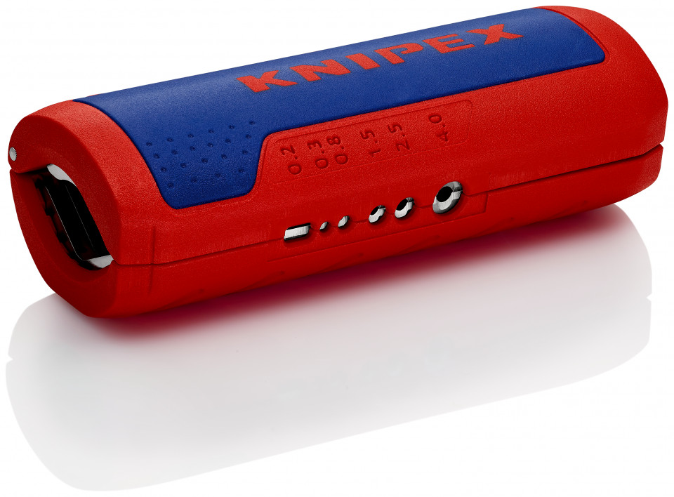 KNIPEX 90 22 02 SB TwistCut® Tăietor de țevi ondulate 100 mm