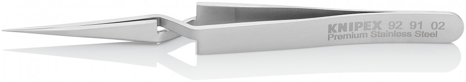 KNIPEX 92 91 02 Pensetă de precizie cu fălci încrucișate 120 mm