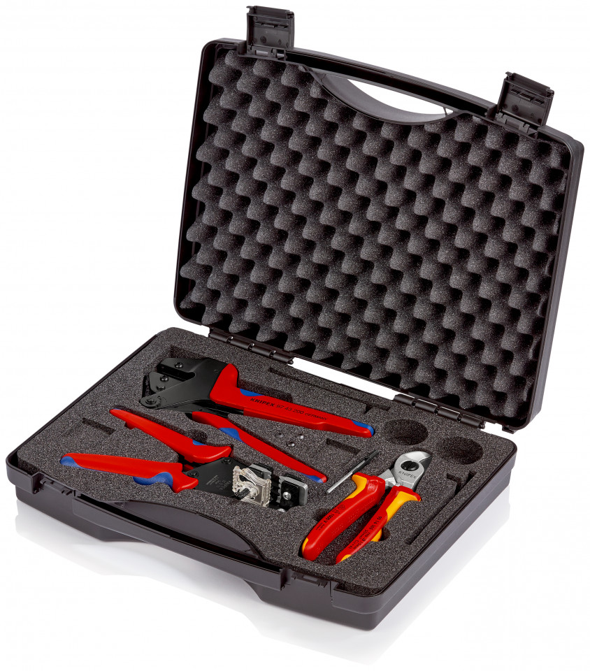 KNIPEX 97 91 01 Valiză de scule pentru instalații fotovoltaice