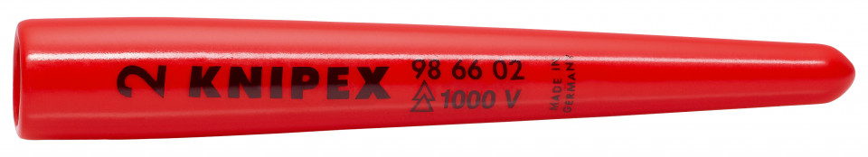 KNIPEX 98 66 02 piesă terminală inserabilă pe cablu conic 80 mm