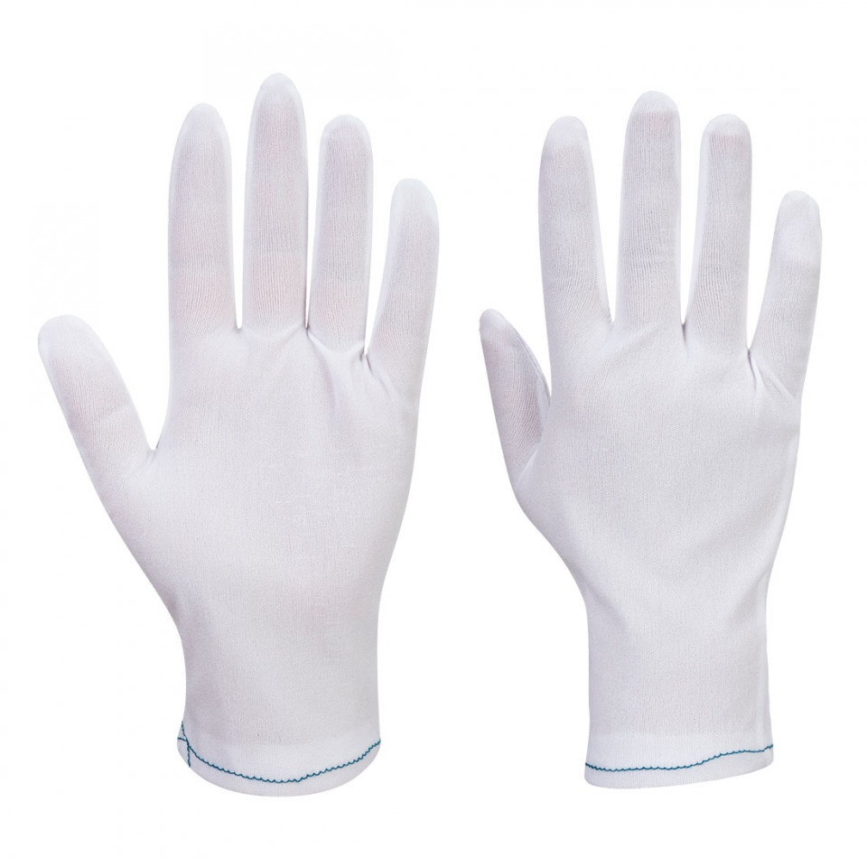 Manusi Inspectie Naylon, culoare Alb, bax 600 buc A010