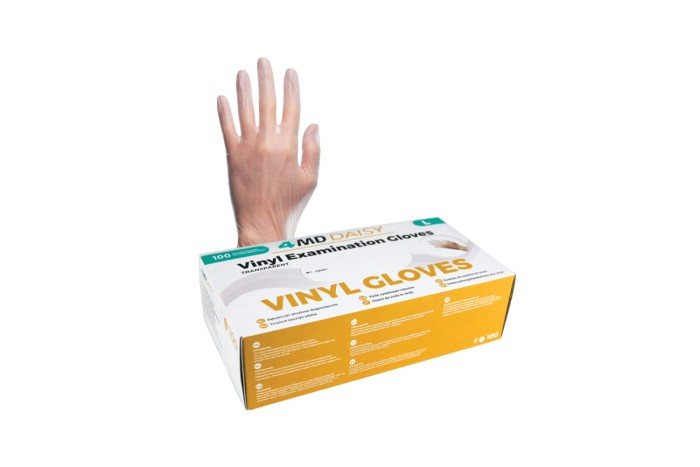 Manusi Vinil 4MD DAISY 100 buc