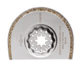 OSZ 114 Lama semicirculara diamantata, DIM 75 mm