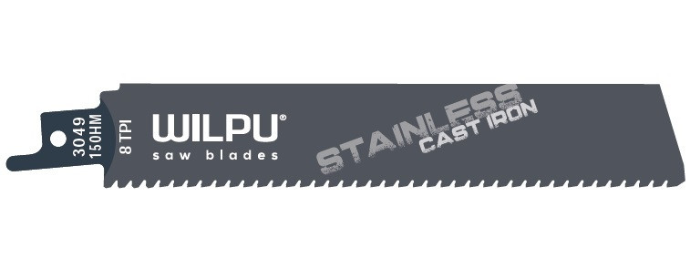 Panza sabie pentru otel inoxidabil Ultimate Carbide 150 x 25 x 1,5 mm