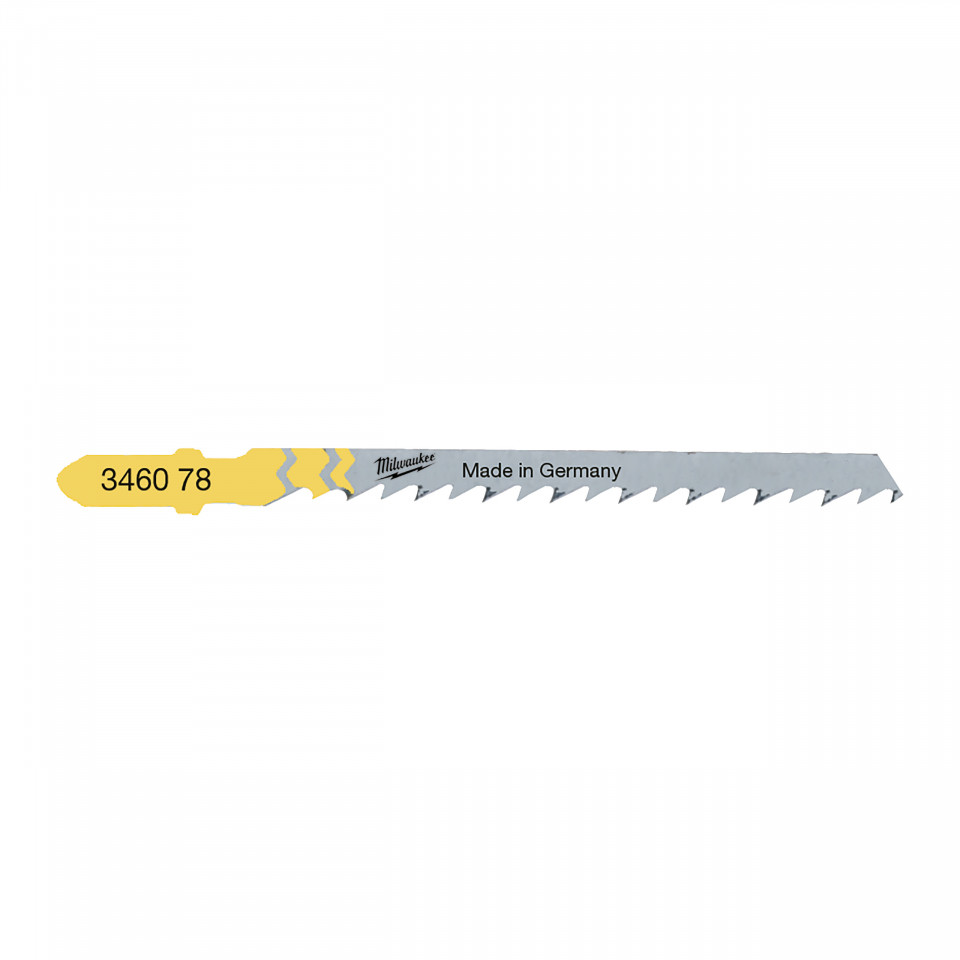 Pânze pentru tăiere curbată Milwaukee 75 x 4 mm T 244 D - 5 bucati
