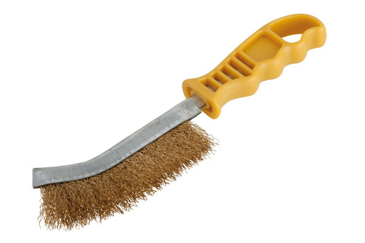 Perie de sarma de mana Wolfcraft 2716000, 265 mm alama, maner plastic
