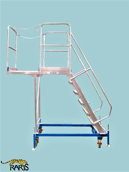Platforma RARIS la 60°, mobila, baza otel, structura aluminiu, in consola, tip PBC