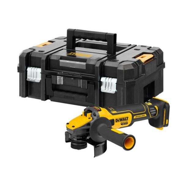 Polizor unghiular DeWalt DCG409NT, compatibil cu acumulatori Li-Ion XR 18V, 125 mm, valiza TSTAK