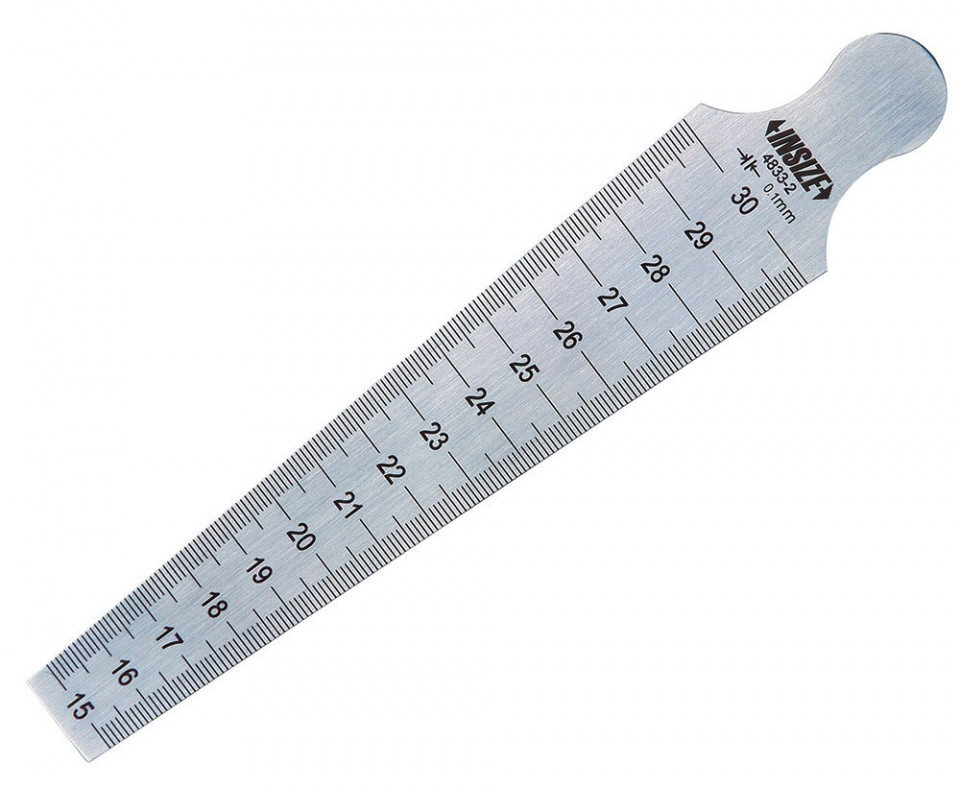 Rigla conica cu gradatii Insize 15-30 mm