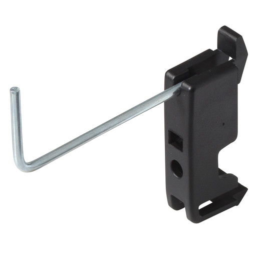 Set 10 carlige simple pentru peretele cu orificii Wolfcraft 6099000, lungime 60 mm