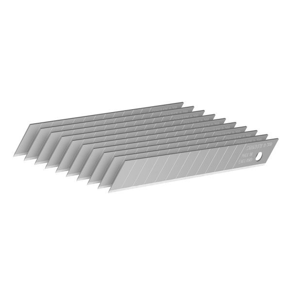 Set 10x10 lame cutter fractionabile Stanley 1-11-300, 9 mm