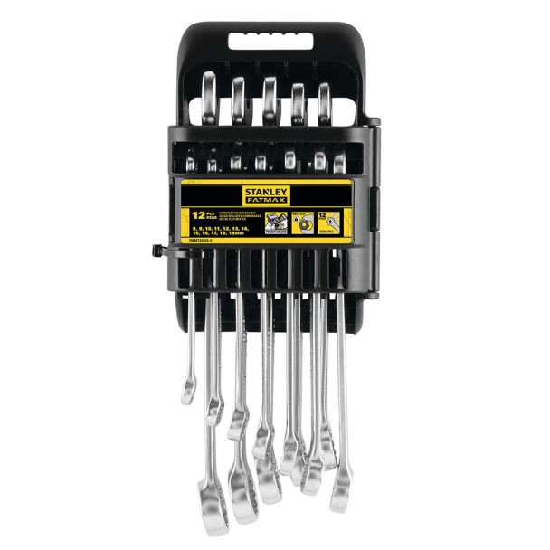 Set 12 chei combinate Stanley Fatmax 8 - 19 mm