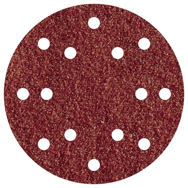 Set 5 foi abrazive Wolfcraft 1843000, prindere velcro, pentru lemn si metal, D 150 mm, P120