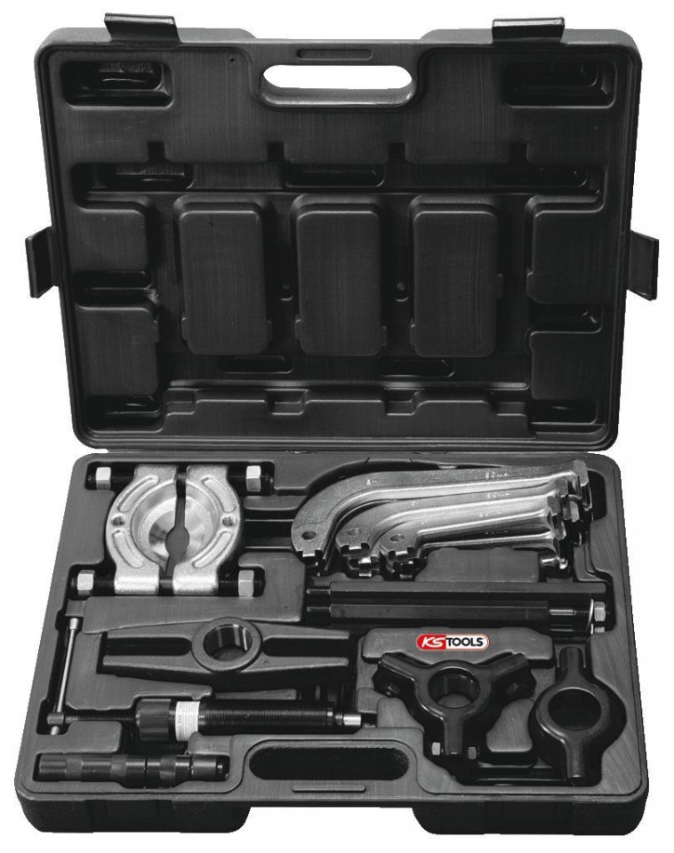 Set extractor universal hidraulic cu 2 + 3 braţe, 12 piese
