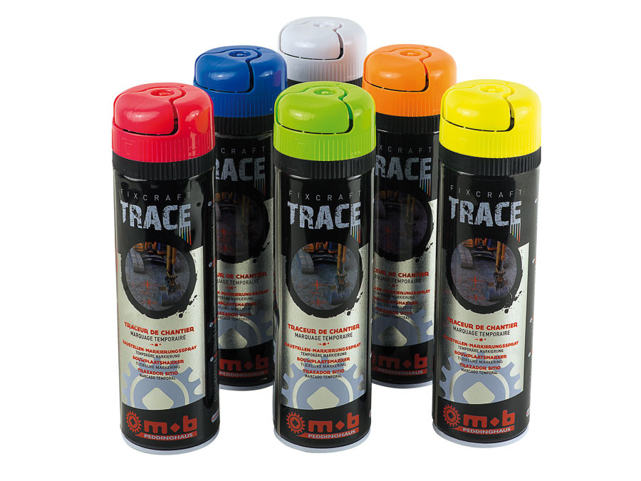 Spray-uri pentru trasaj MOB TRACE - Alb 500 ml